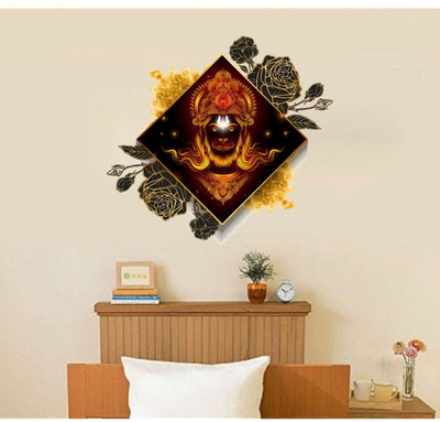 DivineDesigns 56 cm Hanuman Ji Wall Sticker Self Adhesive Sticker(Pack of 1)