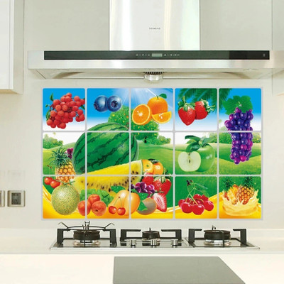 JAAMSO ROYALS 90 cm Kitchen Wall Sticker Self Adhesive Sticker(Pack of 1)
