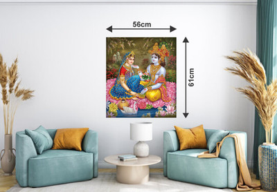 GLOBAL GRAPHICS 15 cm wallsticker Self Adhesive Sticker(Pack of 1)