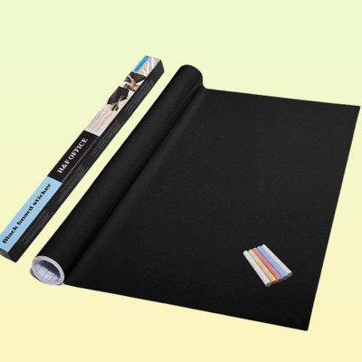 juggaris 45 cm Chalkboard decal tape 45x200cm for household workplace school Removable Sticker(Pack of 1)