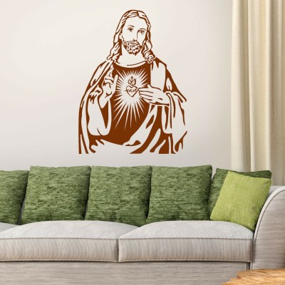 walkart 2.54 cm jesus in your room Removable Sticker(Pack of 1)