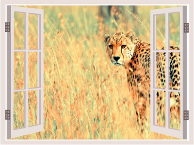 Walldecor 22 cm NEW STICKERS192DKWI036 H12 Removable Sticker(Pack of 1)