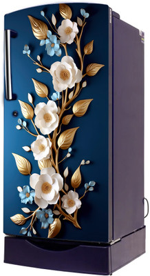 BPDESIGNSOLUTION 49 inch 24x49 inch Fridge Sticker Self Adhesive Sticker(Pack of 1)