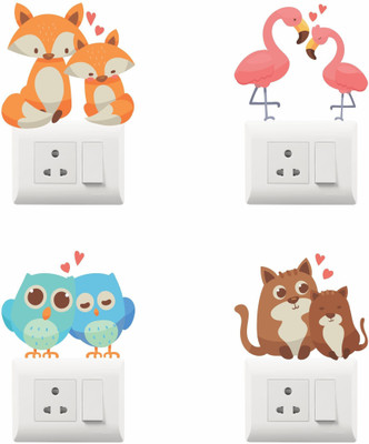 KgnDesigns 24 cm KDS_DSSW277 Self Adhesive Sticker(Pack of 1)