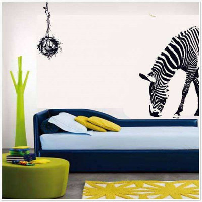 JAAMSO ROYALS 152.4 cm Giraffe Nature Self Adhesive Wall Décor Wall Sticker ( 60 x 90 CM) Self Adhesive Sticker(Pack of 1)