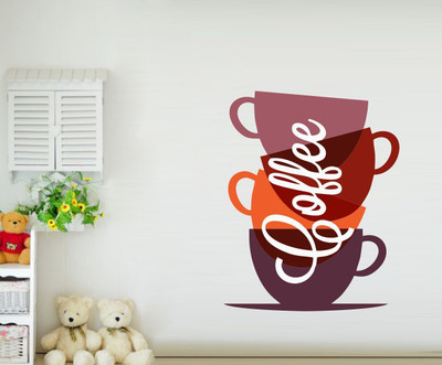 VCREATE DECOR 58 cm Kitchen Tool Wall Sticker & Decal Size -( 58 cm x 45 cm ) Self Adhesive Sticker(Pack of 1)