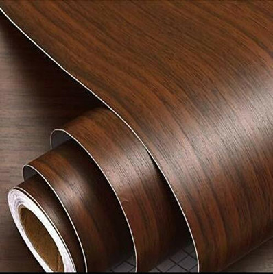 TINSUHG Paper Classics Brown Wallpaper(L x W: 500 cm x 45 cm)