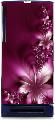 Archi Graphics Studio 140 cm large purple fridge (Decorative Large fridg stickers size 61x140) Self Adhesive Sticker(Pack of 1)