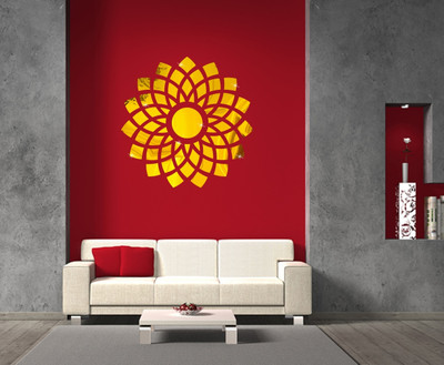 EJAart 60 cm Daimond Circle Self Adhesive Sticker(Pack of 1)