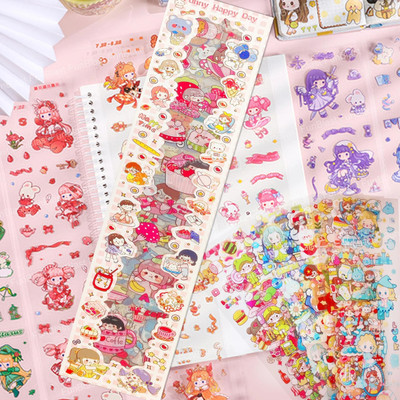 Kawai 40 cm Decorative Cartoon Theme Kawaii Stickers Removable Sticker(Pack of 1)