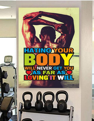 amazinghub 60 cm A...HATTING YOUR BODY Self Adhesive Sticker(Pack of 1)