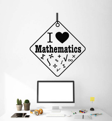 Xskin 27 cm Mathematics Self Adhesive Sticker(Pack of 1)