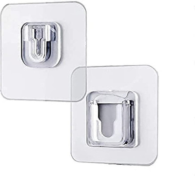 RadhaTex Pack of 10 Pairs Adhesive Interlocking Male Female Wall Hooks for Hangingx10.344 Hook 10(Pack of 1)