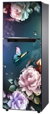 fa creation 160 cm Decorative Design of Fridge sticker Self Adhesive Sticker(Pack of 1)