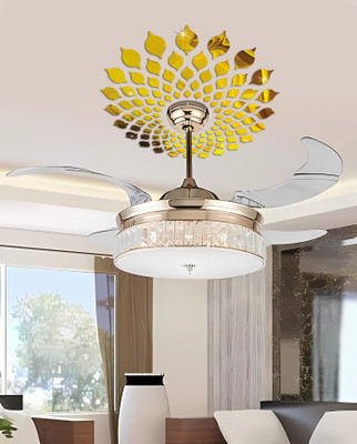 EJAart 45 cm Mandala Ceiling Wall Self Adhesive Sticker(Pack of 1)