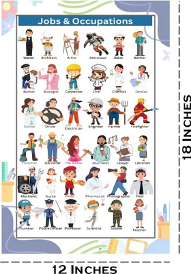 surmul 18 inch Wall Poster For Home, School, Office & Other Places Wall Poster 12x18 Inch Self Adhesive Sticker(Pack of 1)