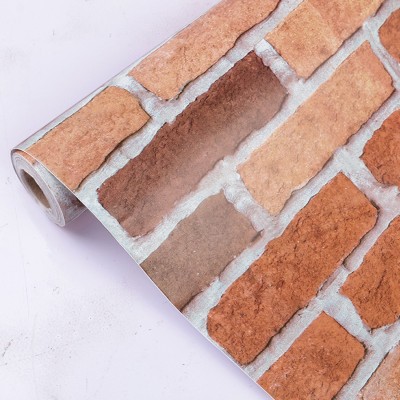 Oren Empower 330 cm 9226 Classics Original Feel of Bricks Waterproof Self Adhesive 45X330cm Self Adhesive Sticker(Pack of 1)