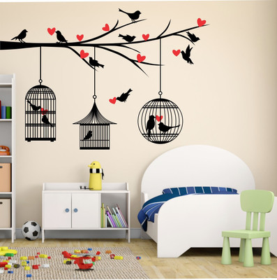 KgnDesigns 90 cm KDS_SDAS527 Self Adhesive Sticker(Pack of 1)