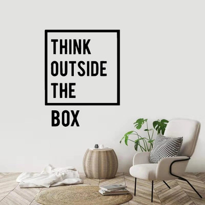 SnappyVinyl 38 cm Modern Motivation Self Adhesive Sticker(Pack of 1)
