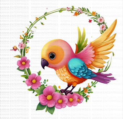 LAKSHIT ENTERPRISES 60 cm colorful god Krishna with flute wall sticker Self Adhesive Sticker(Pack of 1)