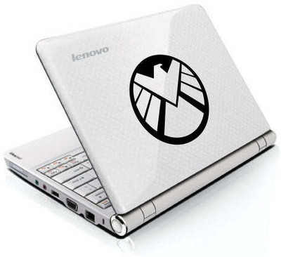 SnappyVinyl 15 cm Agents of Shield Superhero Self Adhesive Sticker(Pack of 1)