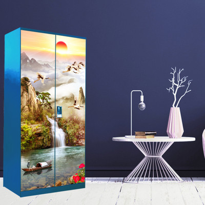 WallDaddy 213 cm WDST-NatureSunset Self Adhesive Sticker(Pack of 1)