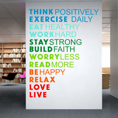 amazinghub 40 cm a...live goal Self Adhesive Sticker(Pack of 1)