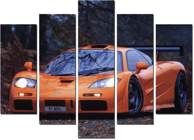 Vijaya enterprises 58 cm Orange Car Self Adhesive Sticker(pack of 1) Self Adhesive Sticker(Pack of 1)