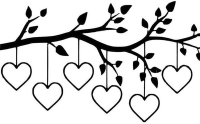 ZEN TREK 45 cm Trendy Decorative Sticker for Wall, Laptop, Bike, Car, Mobile & Multipurpose Use Self Adhesive Sticker(Pack of 1)