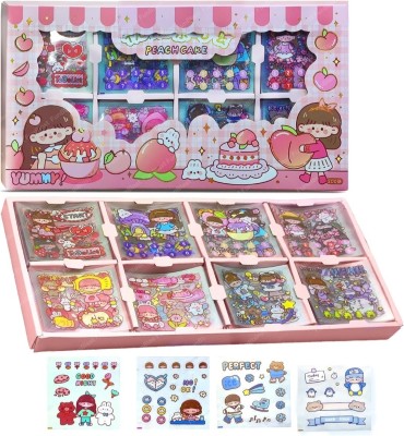 Mira Farmcraft 8 cm Cute Kawaii Japanese Style Cartoon Stickers Stationery Journals Scrapbooking Self Adhesive Sticker(Pack of 1)