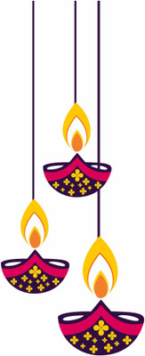 Walldecor 60 cm NEW STICKERS664AS197 H174 Removable Sticker(Pack of 1)