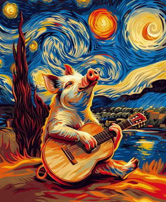 TrendVerse 45 cm Attractive Wall Stickers & Murals 734 Self Adhesive Sticker(Pack of 1)