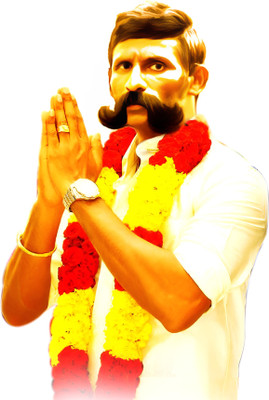 Dumdic 30 cm Honorable Veerappan A4 Strong Self Adhesive Sticker(Pack of 1)