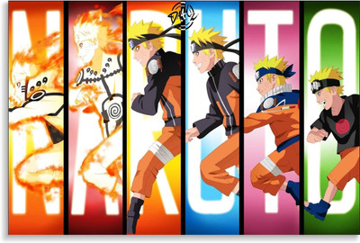 PRINTHUBS 45.72 cm Superhero Anime Poster For Gaming Room Home Wall Decor (Size 12x18 Inch)S32 Self Adhesive Sticker(Pack of 1)