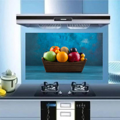 Epithet Studio 76 cm Fruits Waterproof Self Adhesive Sticker(Pack of 1)