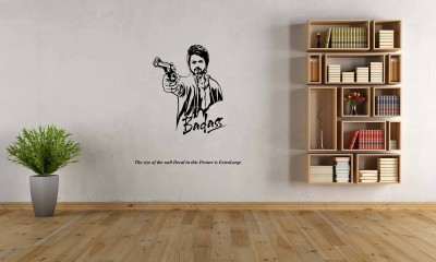 PEACOCKRIDE 60 cm Leo I Thalapathy Vijay I Vijay I Wall Decal Self Adhesive Sticker(Pack of 1)