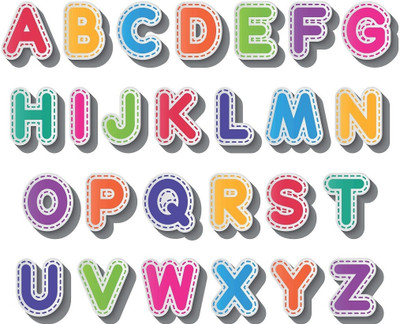 Wallme 70 inch Alphabets | Non-Reusable Sticker Self Adhesive Sticker(Pack of 1)