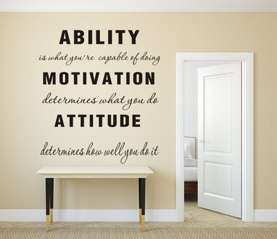 marvellous 80 cm m_ability Self Adhesive Sticker(Pack of 1)