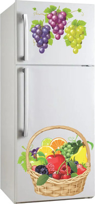 STICKER STUDIO 41 cm Fruits Reusable Sticker(Pack of 1)