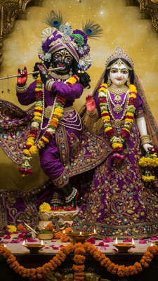 swaroopa 16.5 inch Radha krishna A3 size non tearable sticker Self Adhesive Sticker(Pack of 1)