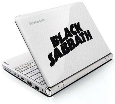 SnappyVinyl 4 cm Black Sabbath Band Self Adhesive Sticker(Pack of 1)