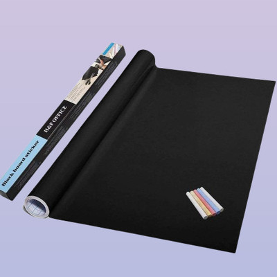 juggaris 45 cm Note board film tape 45x200cm suitable for household workspace education Removable Sticker(Pack of 1)
