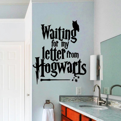 SnappyVinyl 33 cm waiting for my letter from Self Adhesive Sticker(Pack of 1)