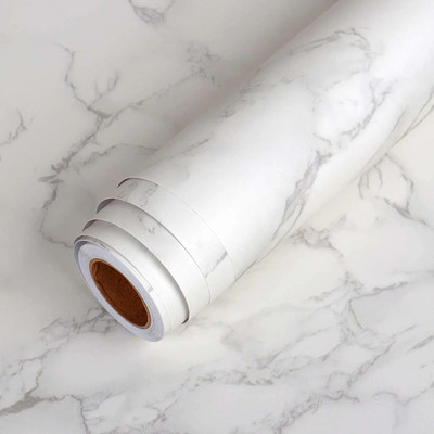 metreno Vinyl Abstract White Wallpaper(L x W: 200 cm x 45 cm)