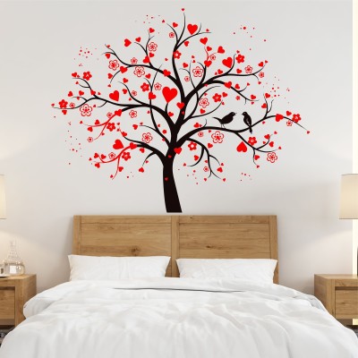 ArtfulDecals 60 cm Beautiful Heart wall sticker Self Adhesive Sticker(Pack of 1)