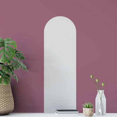SnappyVinyl 19 cm Thin Arch Shape Colour Block Self Adhesive Sticker(Pack of 1)