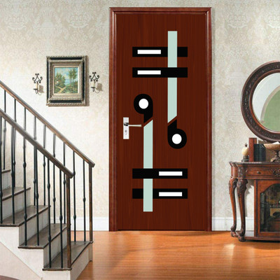 DECOR INDIA SOLUTION 24 cm Door Wallpaper (36 inch x 78 inch) Self Adhesive Sticker(Pack of 1)