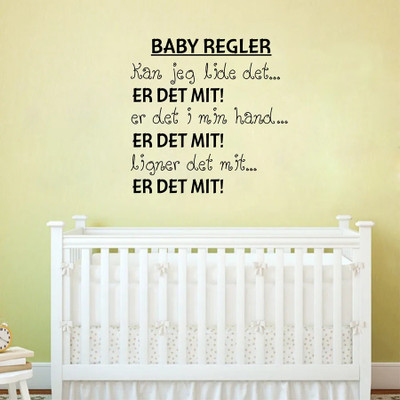 Xskin 40 cm BABY REGLER, Wall Stickers Home Decor Waterproof Wall Decals Self Adhesive Sticker(Pack of 1)