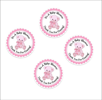 wildartcreation 5 cm latest Thank You For Coming Party Sticker (Matte Finish Paper, 14 Piece, 2 in) Self Adhesive Sticker(Pack of 14)