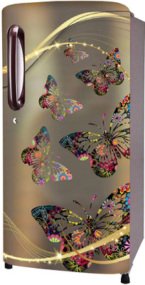 SDPRINTINGHUB 49 inch Fridge Single Door Wallpaper Sticker Wrap For Refrigerator (Size 24x68 inch) Self Adhesive Sticker(Pack of 1)